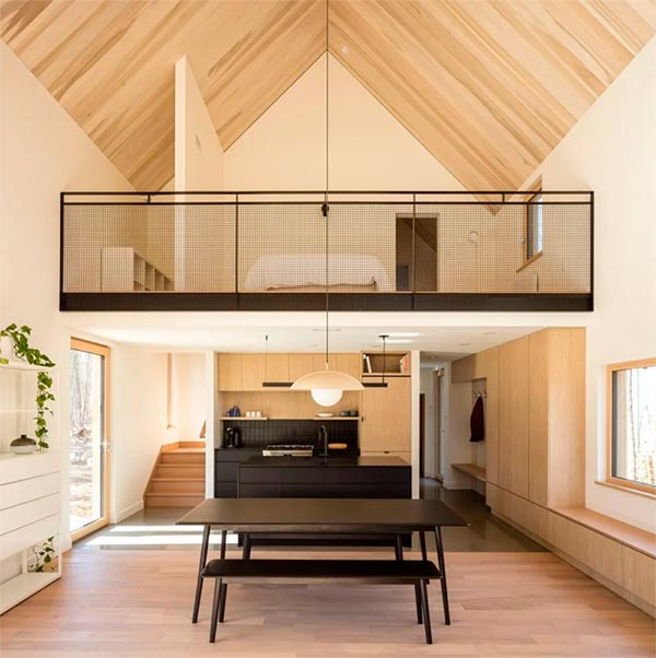 Casa en Montreal. Architect Ravi Handa. Foto: Maxime Brouillet.