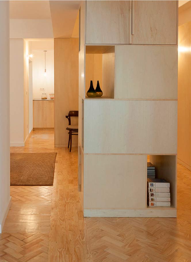 Apartamento e Oporto. Cubículo Arquitectos. Foto: José Campos.